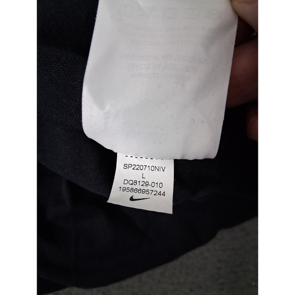 Nike Tiger Woods Collection‎ Tee Mens Large Black All Over Print Eyes Have It - Picture 6 of 7